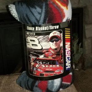 RARE DALE EARNHARDT JR #8 FLEECE BLANKET
